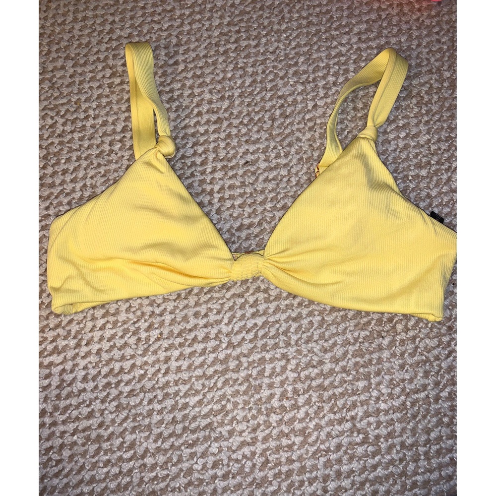 PacSun Yellow Bikini Top